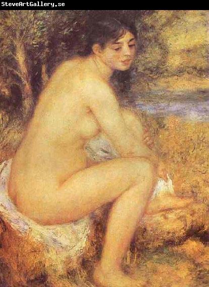 Pierre-Auguste Renoir Seating Girl,